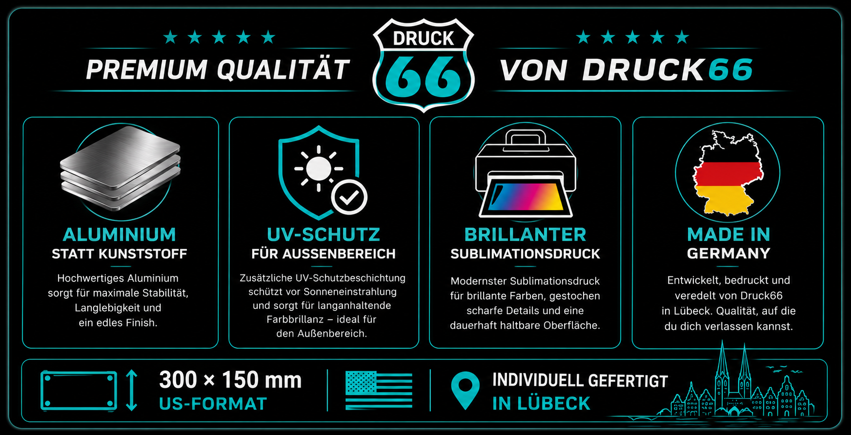 Premium Qualität von Druck66